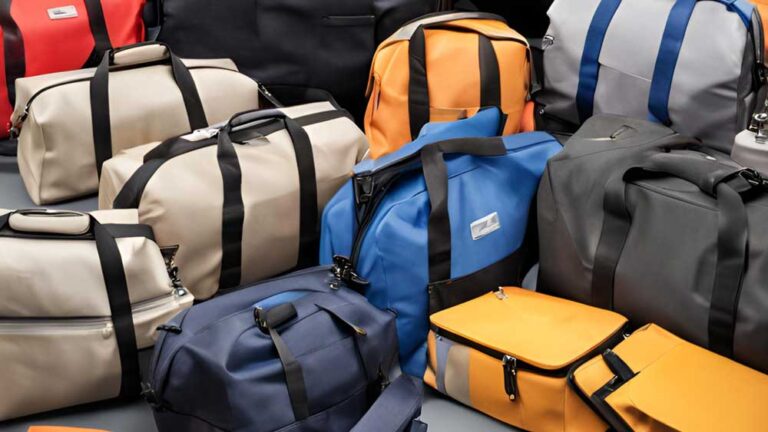 Des sacs professionnels pour tous les secteurs et industries dans le but d'illustrer un article qui présente différents idées de sacs sur mesure.