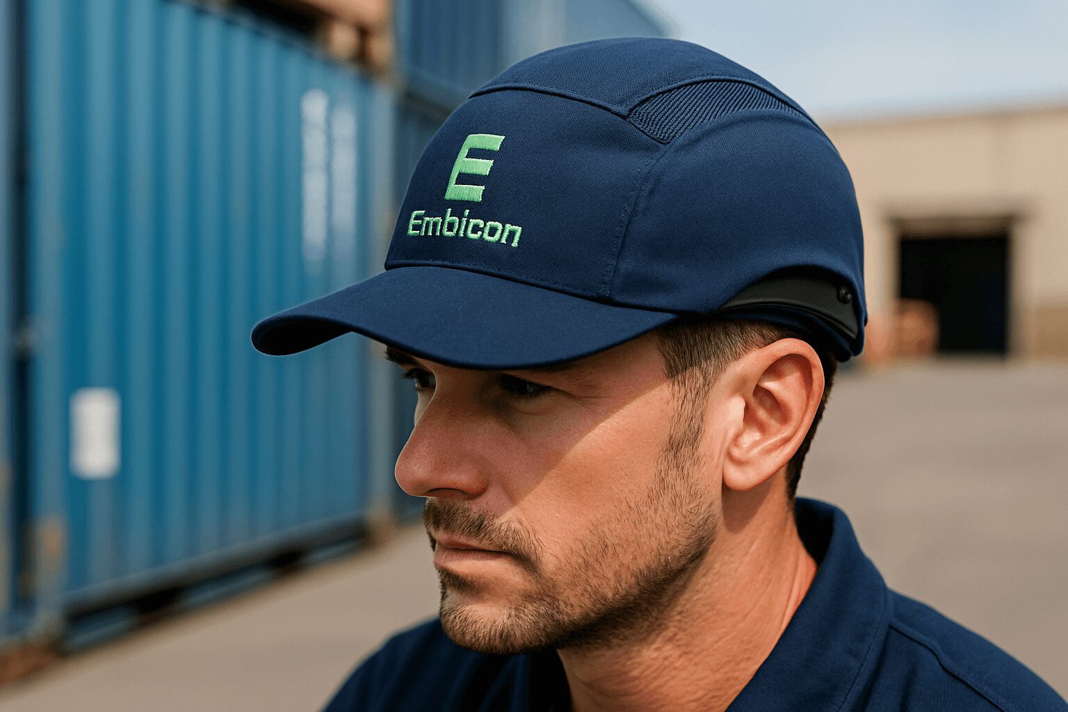 Casquette de sécurité personnalisée avec coque rigide intégrée, norme EN 812
